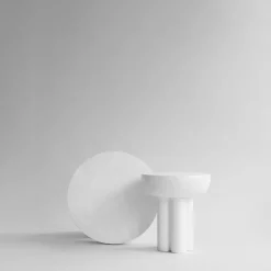101 Copenhagen Sofaborde<Crown Table, low bone white fra