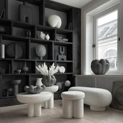 101 Copenhagen Sofaborde<Crown Table, low bone white fra