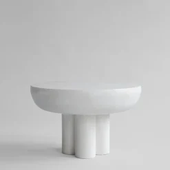 101 Copenhagen Sofaborde<Crown Table, low bone white fra