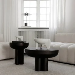 101 Copenhagen Sofaborde<Crown Table, low burned black fra