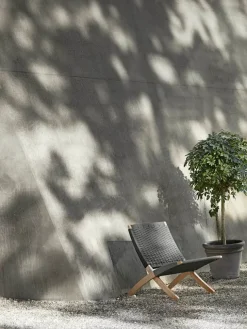 Carl Hansen & Søn Udendørs Loungemøbler|Havestole<Cuba Outdoor, Charcoal fra