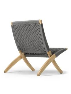 Carl Hansen & Søn Udendørs Loungemøbler|Havestole<Cuba Outdoor, Charcoal fra