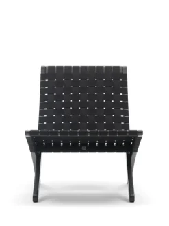 Carl Hansen & Søn Lænestole<Cuba Stol - sort/sort fra