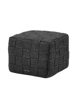 Cane-line Udendørs Loungemøbler|Havestole<Cube Fodskammel fra