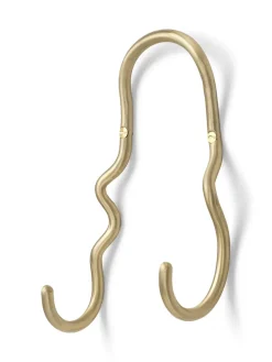 Ferm Living Knagerækker|Entrémøbler<Curvature Double Hook fra
