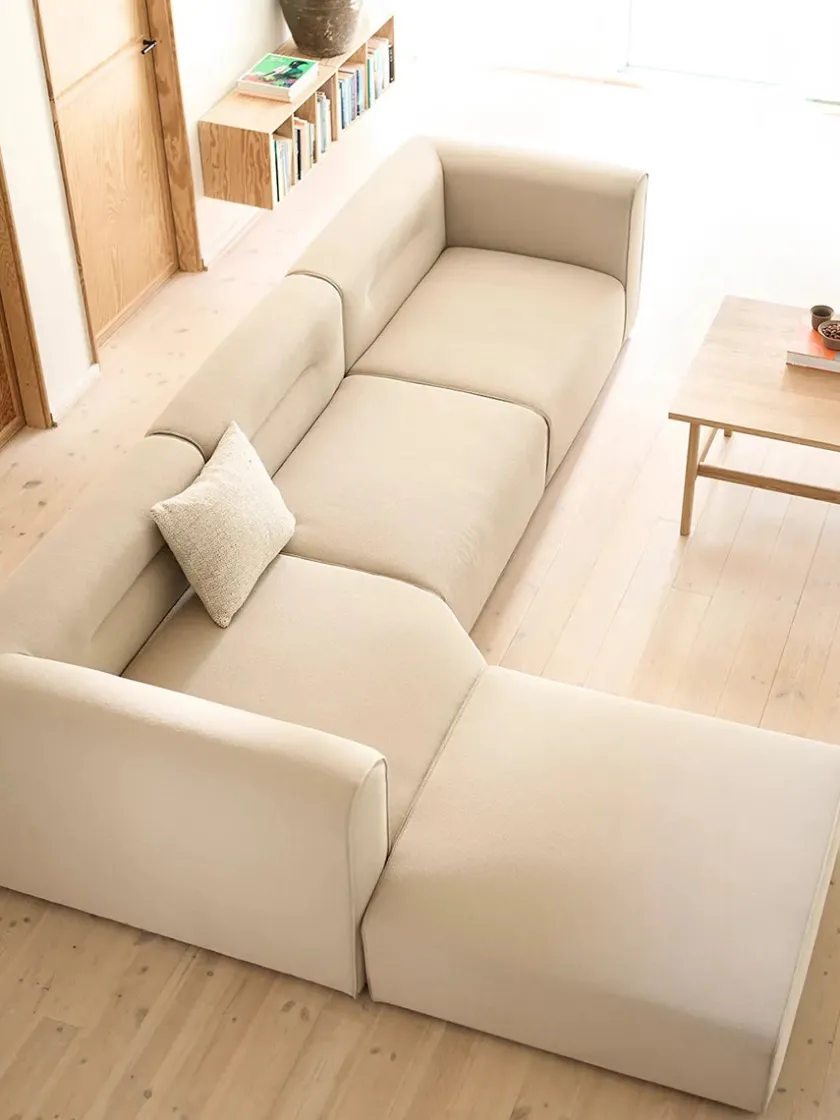 FDB Møbler Sofaborde<D33 Sofabord, 80x80 cm fra