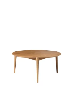 FDB Møbler Sofaborde<D102 Søs Sofabord, Ø 85 cm fra