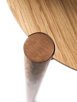 FDB Møbler Sofaborde<D102 Søs Sofabord, Ø 85 cm fra