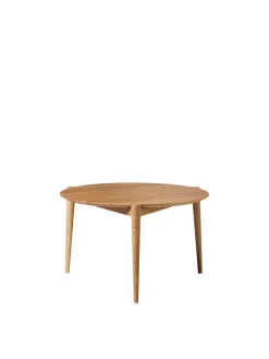 FDB Møbler Sofaborde<D102 Søs Sofabord, Ø 70 cm fra