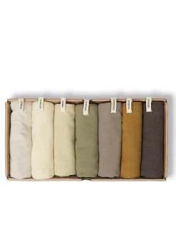 Ferm Living Køkkentekstiler<Day Tea Towel Set, sæt á 7 stk. fra