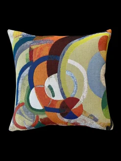 Poulin Design Puder Og Plaider|Puder<Delaunay Manége De Cochons pude fra