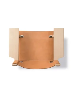 Fredericia Furniture Lænestole<Den Spanske Stol i cognac læder, valnød olie af Børge Mogensen