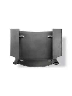 Fredericia Furniture Lænestole<Den Spanske Stol i sort læder, eg sæbe af Børge Mogensen