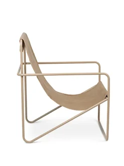 Ferm Living Lænestole<Desert Lounge Chair, cashmere fra
