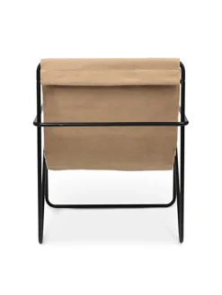 Ferm Living Lænestole<Desert Lounge Chair, sort fra