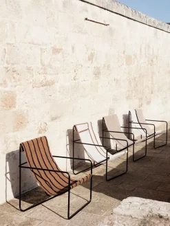 Ferm Living Lænestole<Desert Lounge Chair, sort fra