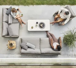 Cane-line Udendørs Loungemøbler|Havestole<Diamond Loungestol inkl. hynde fra