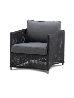 Cane-line Udendørs Loungemøbler|Havestole<Diamond Loungestol inkl. hynde fra