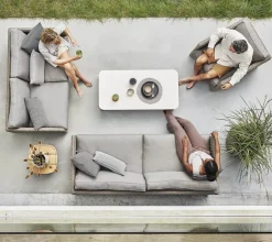 Cane-line Udendørs Loungemøbler|Havestole<Diamond Loungestol inkl. hynde fra