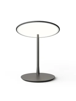 Nine Spots<Disc table light, brushed brass fra