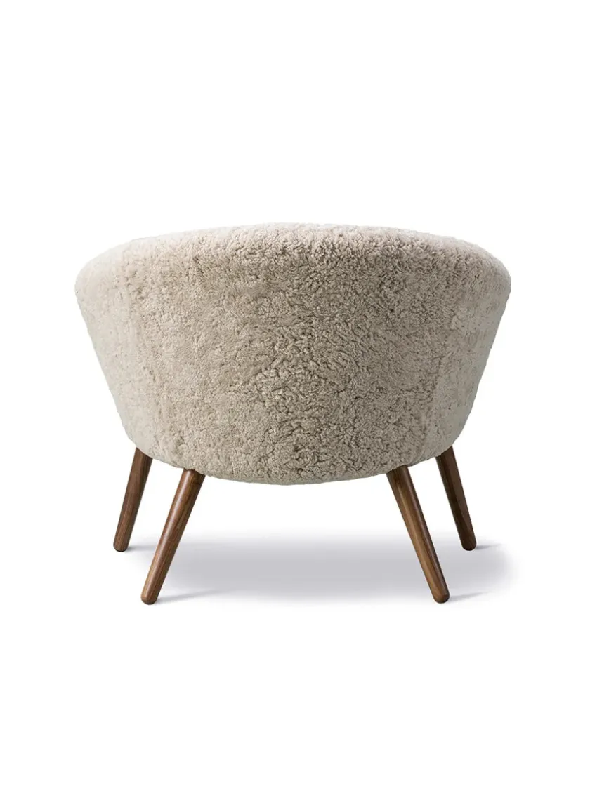 Fredericia Furniture Loungestole|Lænestole<Ditzel Lounge Chair, lammeskind fra