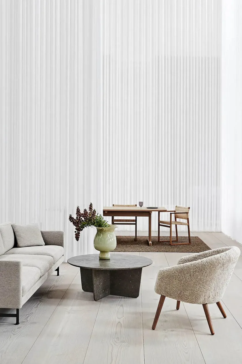 Fredericia Furniture Loungestole|Lænestole<Ditzel Lounge Chair, lammeskind fra