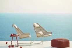 Cane-line Udendørs Loungemøbler|Havestole<Divine Fodskammel fra