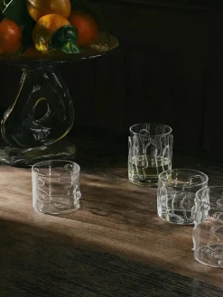 Ferm Living Service<Doodle Glasses Low, sæt á 2 stk. fra