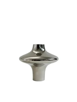 Hein Studio Lysestager<Doublet Candleholder Large, silver fra