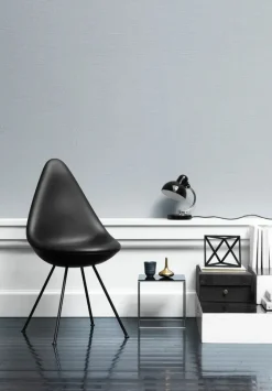 Fritz Hansen Spisebordsstole<Dråben Black Edition af Arne Jacobsen