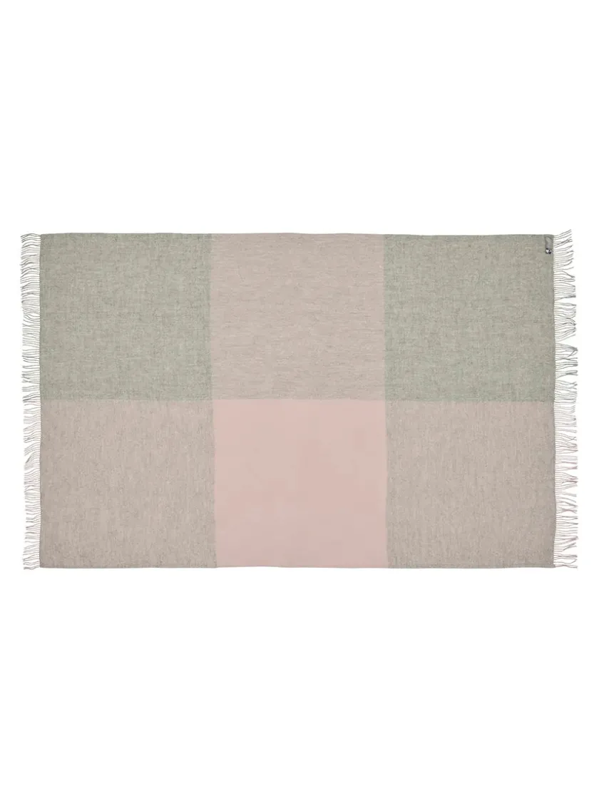 Silkeborg Uldspinderi Puder Og Plaider<Drejø Plaid, camel fra