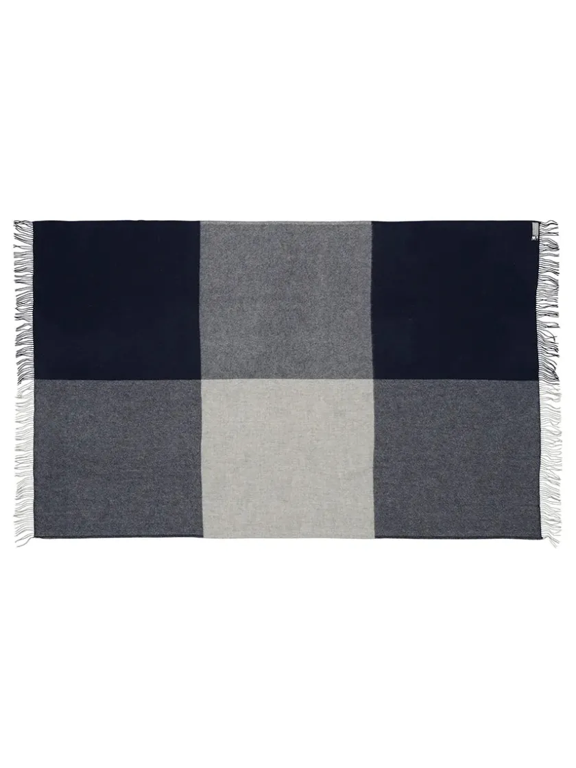 Silkeborg Uldspinderi Puder Og Plaider<Drejø Plaid, grey mix fra