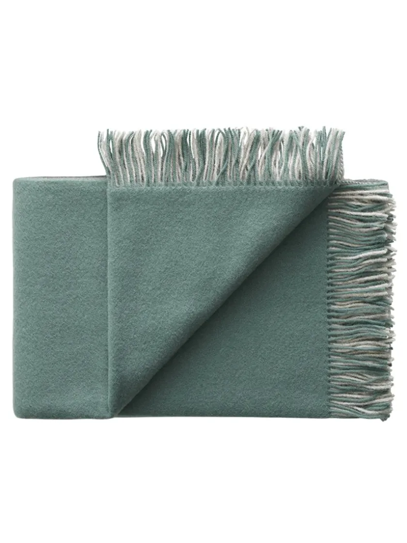 Silkeborg Uldspinderi Puder Og Plaider<Drejø Plaid, sea fra