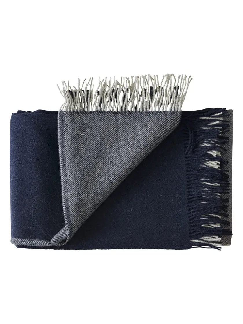 Silkeborg Uldspinderi Puder Og Plaider<Drejø Plaid, sea fra