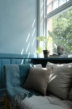 Silkeborg Uldspinderi Puder Og Plaider<Drejø Plaid, sea fra