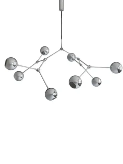 101 Copenhagen Lysekroner|Spots<Drop Chandelier Globe, Chrome fra
