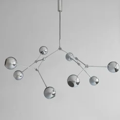 101 Copenhagen Lysekroner|Spots<Drop Chandelier Globe, Chrome fra