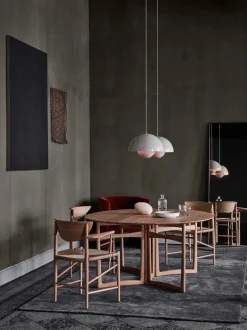 &Tradition Spiseborde<Drop Leaf HM6 Spisebord af Hvidt & Mølgaard