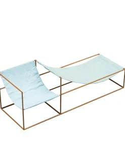 Valerie Objects Sofaer<Duo Seat, blue/green fra