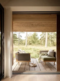 Carl Hansen & Søn Udendørs Loungemøbler<E541 Embrace Outdoor Loungemodul fra