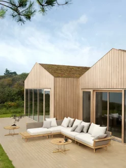 Carl Hansen & Søn Udendørs Loungemøbler<E541 Embrace Outdoor Loungemodul fra