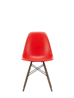 Vitra Spisebordsstole<Eames Fiberglass Chair DSW, mørkbejdset ahorn fra