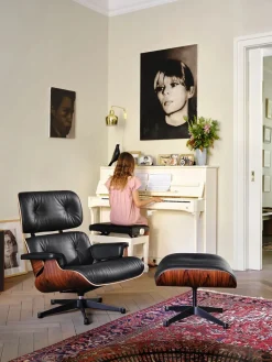 Vitra Fodskamler|Lænestole<Eames Lounge Chair inkl. Fodskammel fra