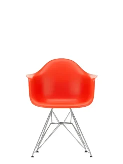 Vitra Spisebordsstole<Eames Plastic Armchair DAR, forkromet fra