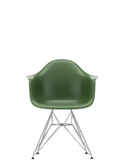 Vitra Spisebordsstole<Eames Plastic Armchair DAR, forkromet fra