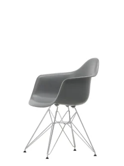 Vitra Spisebordsstole<Eames Plastic Armchair DAR, forkromet fra