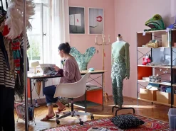 Vitra Kontorstole<Eames Plastic Armchair PACC fra