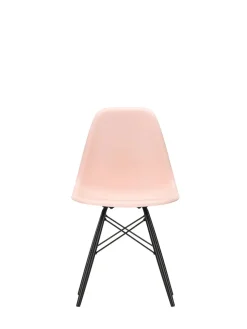 Vitra Spisebordsstole<Eames Plastic Side Chair DSW, sortlakeret ahorntræ fra