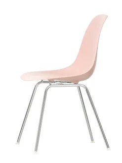 Vitra Spisebordsstole<Eames Plastic Side Chair DSX, forkromet fra
