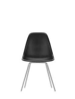 Vitra Spisebordsstole<Eames Plastic Side Chair DSX, forkromet fra